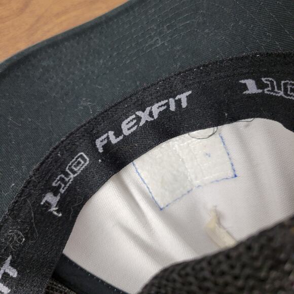 The North Face Keep It Patched Trucker Hat White Black Flexfit Tech 110 Snapback - Picture 5 of 12